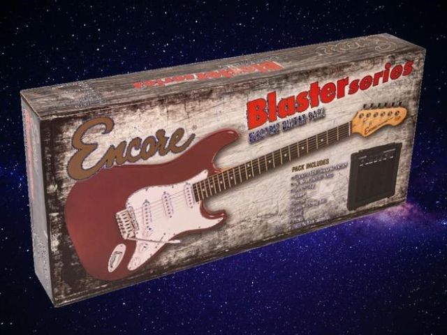 Encore Blaster E60 Electric Guitar Pack - Gloss Black