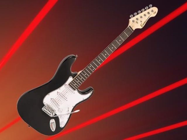 Encore Blaster E60 Electric Guitar Pack - Gloss Black