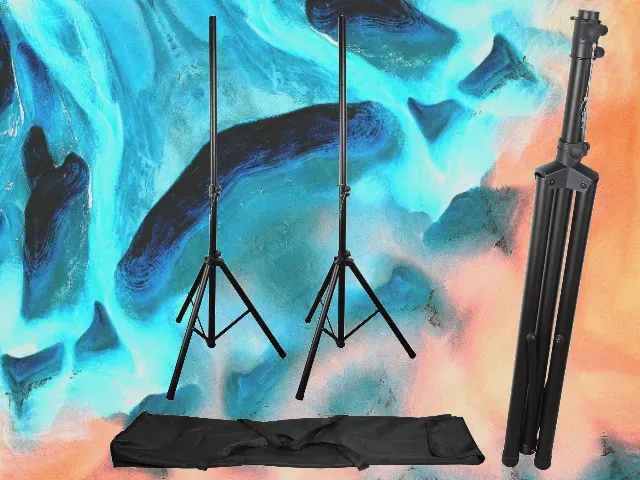 QTX Speaker Stand Kit with Bag