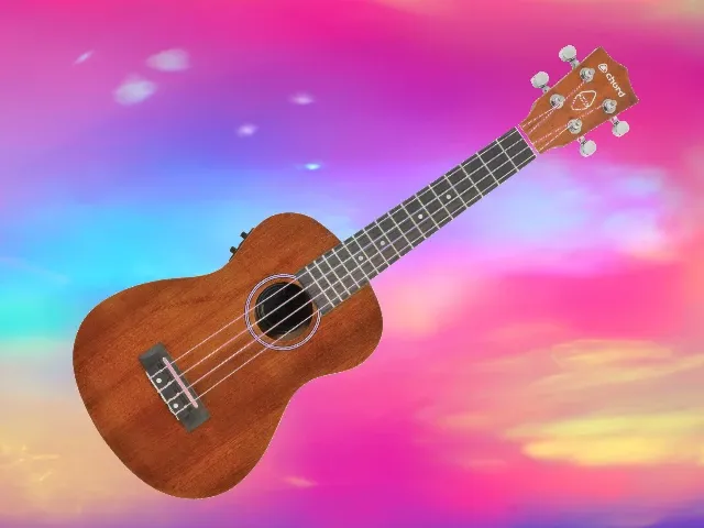 Chord SU24E Sapele Concert Electro Ukulele