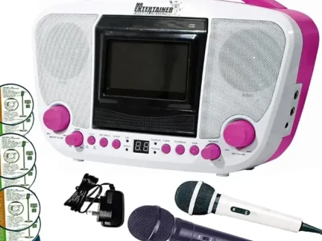 Portable CDG Bluetooth Karaoke Machine