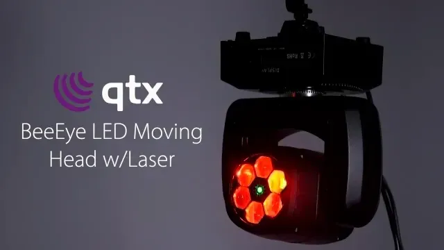 QTX Bee-Eye Moving Head With Laser